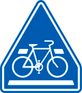 自転車横断帯